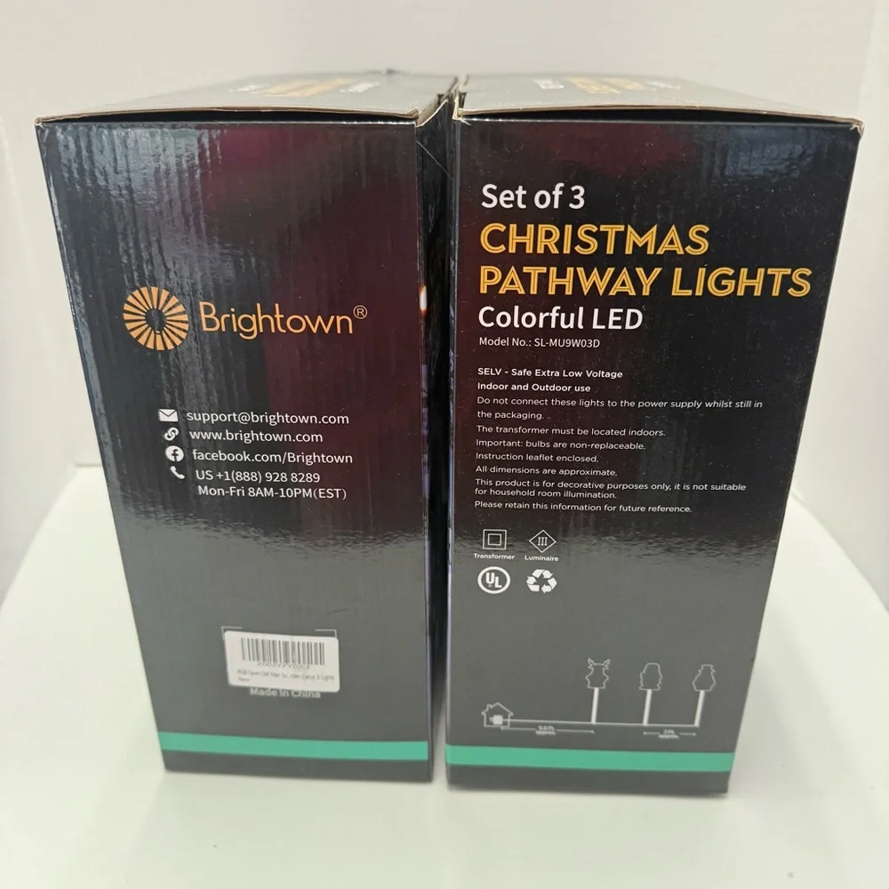 Brighton Christmas Pathway Lights - Colorful LED Set